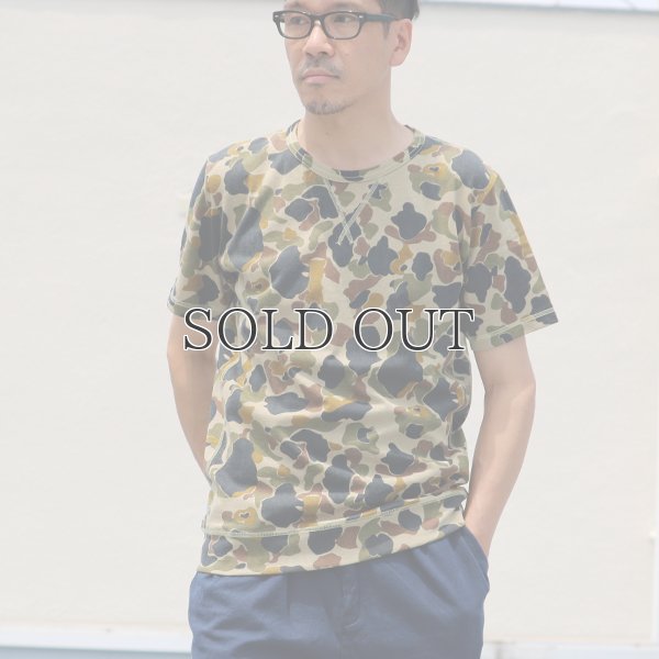 画像11: ダックカモプリント天竺クルーネック半袖スウェットシャツ【MADE IN JAPAN】『日本製』/ Upscape Audience