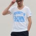 画像7: 【RE PRICE / 価格改定】 UCLA"UNIVERSITY OF CALIFORNIA LOS ANGELES"三素材混カレッジプリント半袖VネックTシャツ / Audience