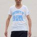 画像8: 【RE PRICE / 価格改定】 UCLA"UNIVERSITY OF CALIFORNIA LOS ANGELES"三素材混カレッジプリント半袖VネックTシャツ / Audience