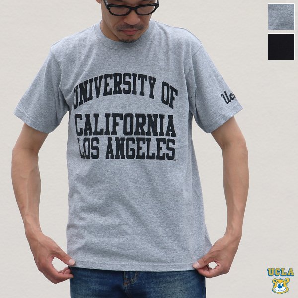 画像1: 【RE PRICE / 価格改定】UCLA"UNIVERSITY CALIFORNIA LOS ANGELES"C/N S/S 6.6oz オールドプリントT / Audience
