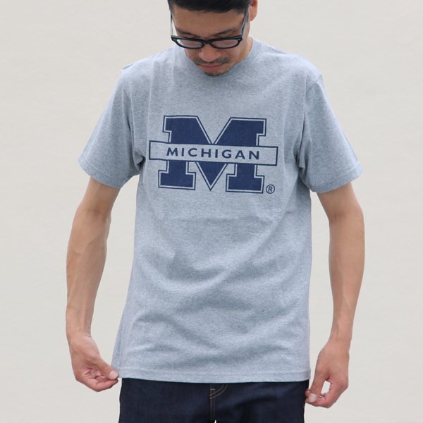 画像9: 【RE PRICE / 価格改定】MICHIGAN "M" C/N S/S 6.6oz オールドプリントT / Audience