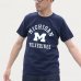 画像4: 【RE PRICE / 価格改定】MICHIGAN "MICHIGAN M WOLVERINES" C/N S/S 6.6oz オールドプリントT / Audience