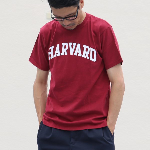 画像8: 【RE PRICE/価格改定】HARVARD"HARVARD"C/N S/S 6oz オールドプリントT / Audience