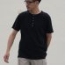 画像5: 【RE PRICE / 価格改定】JPSダブルニットクルーネックヘンリー半袖Tシャツ【MADE IN JAPAN】『日本製』/ Upscape Audience