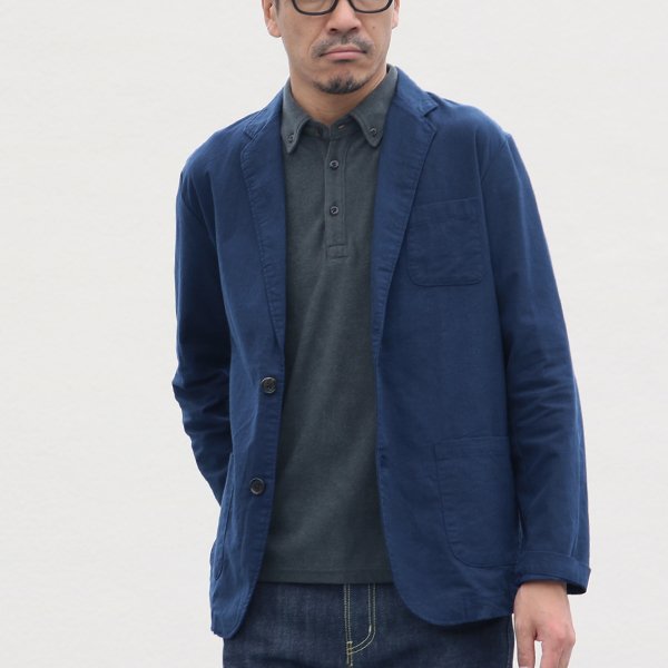 画像8: 【RE PRICE / 価格改定】リネンキャンバス2ボタンテーラードジャケット  / Upscape Audience