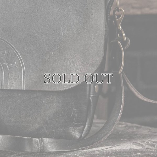 画像7: LEATHER POSTMAN SHOULDER BAG-SMALL（刻印あり）［VS-249L］【MADE IN JAPAN】『日本製』【送料無料】 / VASCO