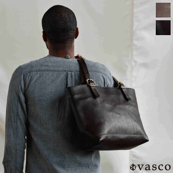 画像1: LEATHER TRAVEL  TOTE BAG-Medium（VS-263L） 【MADE IN JAPAN】『日本製』【送料無料】 / VASCO