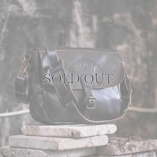 画像2: LEATHER POSTMAN SHOULDER BAG-SMALL（刻印あり）［VS-249L］【MADE IN JAPAN】『日本製』【送料無料】 / VASCO