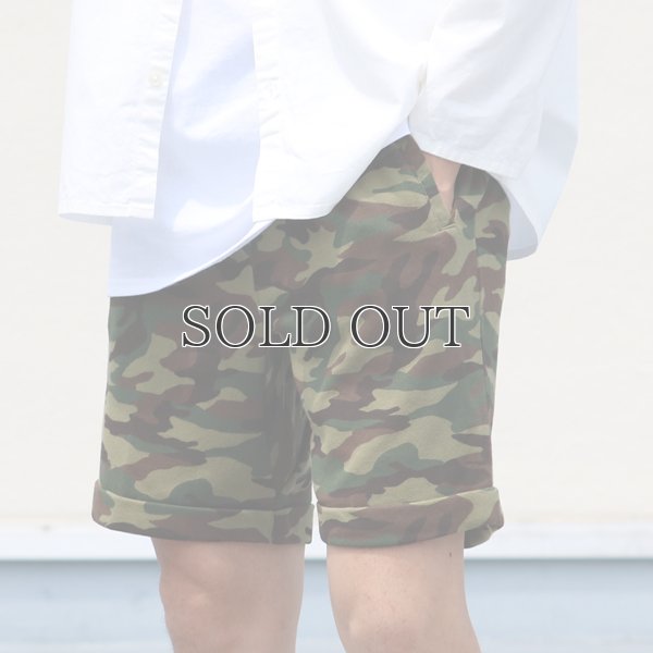 画像6: カモプリント裏毛イージーショーツ【MADE IN JAPAN】『日本製』/ Upscape Audience