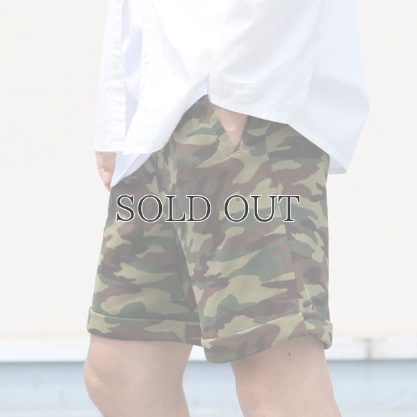 画像7: カモプリント裏毛イージーショーツ【MADE IN JAPAN】『日本製』/ Upscape Audience