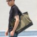 画像10: デッドストックレインカモテント生地×Leather Travel Tote Bag 【送料無料】 / Upscape Audience VASCO