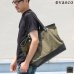 画像1: デッドストックレインカモテント生地×Leather Travel Tote Bag 【送料無料】 / Upscape Audience VASCO (1)