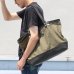 画像6: デッドストックレインカモテント生地×Leather Travel Tote Bag 【送料無料】 / Upscape Audience VASCO