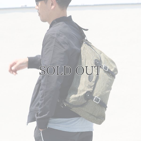 画像11: VASCO デッドストックレインカモテント生地×Leather Fishing Shoulder Bag 【送料無料】 / Upscape Audience