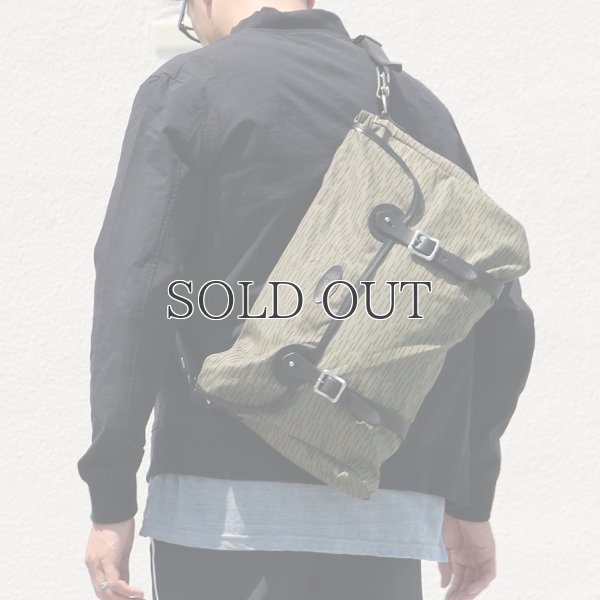 画像8: VASCO デッドストックレインカモテント生地×Leather Fishing Shoulder Bag 【送料無料】 / Upscape Audience