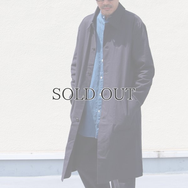画像17: 馬布ヴィンテージフィニッシュ ルーズFIT ステンカラーコート【MADE IN JAPAN】『日本製』【送料無料】 / Upscape Audience