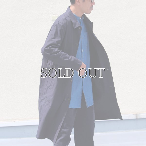 画像13: 馬布ヴィンテージフィニッシュ ルーズFIT ステンカラーコート【MADE IN JAPAN】『日本製』【送料無料】 / Upscape Audience