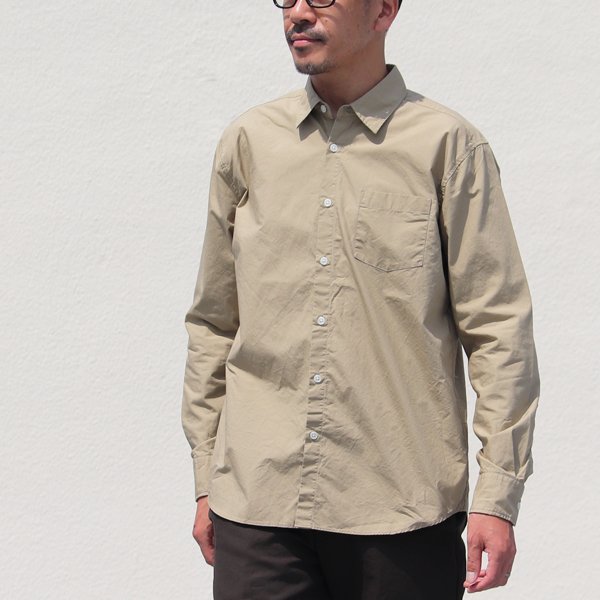 画像7: 【RE PRICE / 価格改定】スーピマタイプライターナショナルコスチュームレギュラーカラーL/Sシャツ【MADE IN JAPAN】『日本製』/ Upscape Audience
