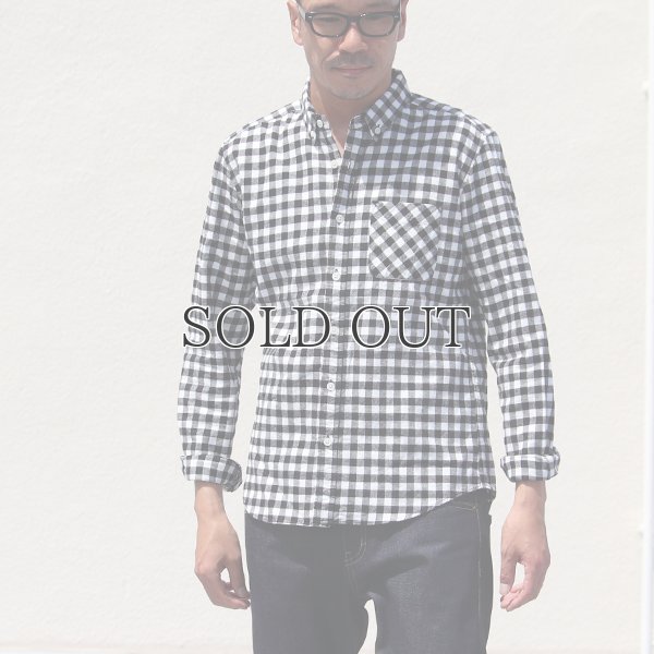 画像10: 【価格改定/RE PRICE】フランネルチェックチビ衿ボタンダウン長袖_Shirts【MADE IN JAPAN】『日本製』/ Upscape Audience