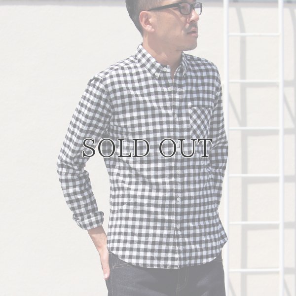 画像6: 【価格改定/RE PRICE】フランネルチェックチビ衿ボタンダウン長袖_Shirts【MADE IN JAPAN】『日本製』/ Upscape Audience