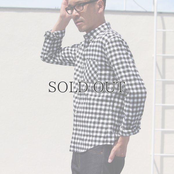 画像9: 【価格改定/RE PRICE】フランネルチェックチビ衿ボタンダウン長袖_Shirts【MADE IN JAPAN】『日本製』/ Upscape Audience