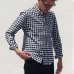 画像3: フランネルチェックチビ衿ボタンダウン長袖_Shirts【MADE IN JAPAN】『日本製』/ Upscape Audience