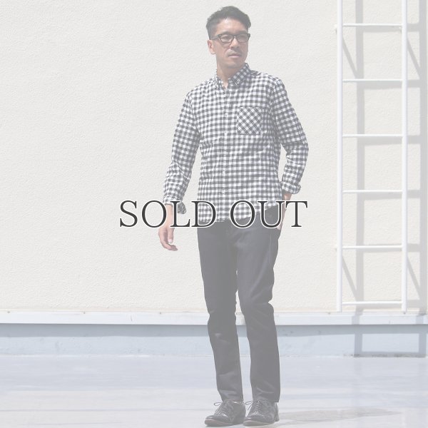 画像11: 【価格改定/RE PRICE】フランネルチェックチビ衿ボタンダウン長袖_Shirts【MADE IN JAPAN】『日本製』/ Upscape Audience