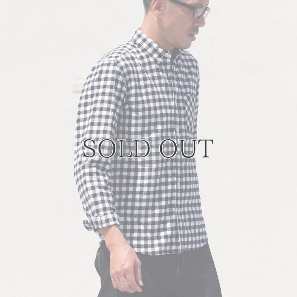 画像8: 【価格改定/RE PRICE】フランネルチェックチビ衿ボタンダウン長袖_Shirts【MADE IN JAPAN】『日本製』/ Upscape Audience