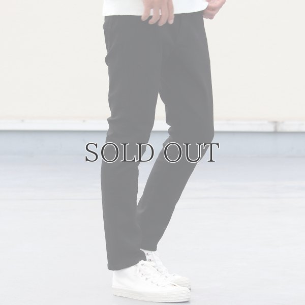 画像6: 黒×黒ストレッチデニム アンクルパンツ / Audience