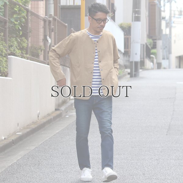 画像10: VORTEX(MVS天竺)ノーカラースナップジャケット【MADE IN JAPAN】『日本製』 / Upscape Audience