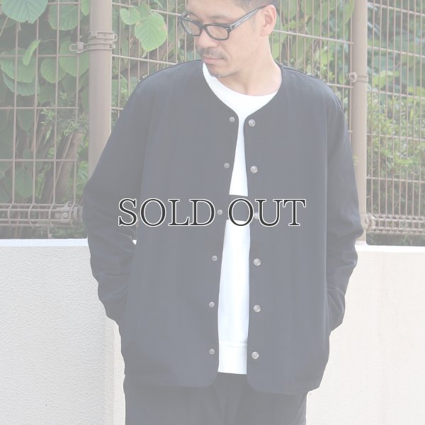 画像5: VORTEX(MVS天竺)ノーカラースナップジャケット【MADE IN JAPAN】『日本製』 / Upscape Audience