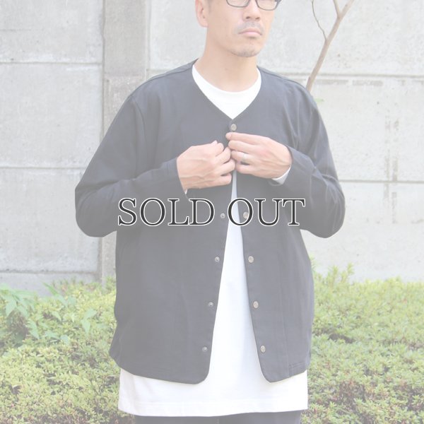 画像4: VORTEX（MVS天竺）ノーカラースナップジャケット【MADE IN JAPAN】『日本製』 / Upscape Audience