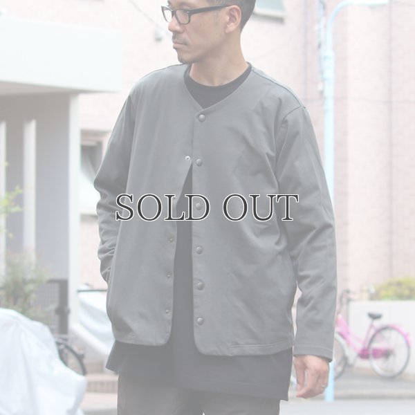 画像4: VORTEX(MVS天竺)ノーカラースナップジャケット【MADE IN JAPAN】『日本製』 / Upscape Audience