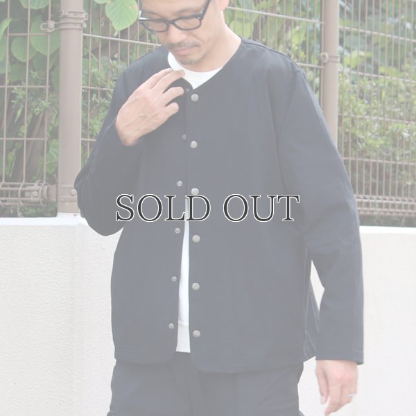 画像6: VORTEX(MVS天竺)ノーカラースナップジャケット【MADE IN JAPAN】『日本製』 / Upscape Audience