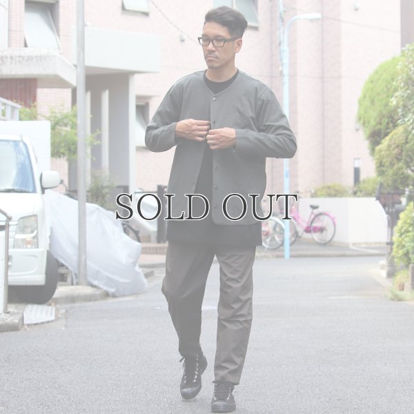 画像4: VORTEX(MVS天竺)ノーカラースナップジャケット【MADE IN JAPAN】『日本製』 / Upscape Audience