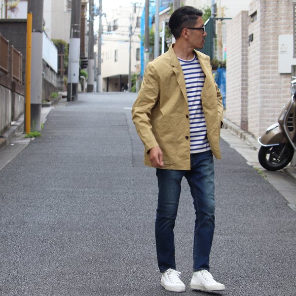 画像11: GRISTONE-Wツイルストレッチ サックジャケット【MADE IN JAPAN】『日本製』【送料無料】  / Upscape Audience