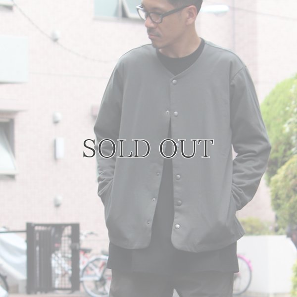 画像6: VORTEX(MVS天竺)ノーカラースナップジャケット【MADE IN JAPAN】『日本製』 / Upscape Audience