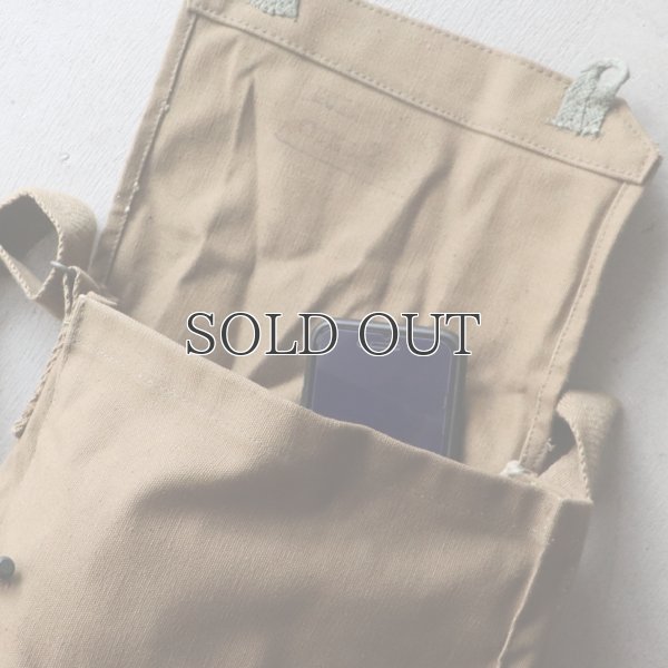 画像8: DEAD STOCK  / Czech army Canvas Shoulder Bag（チェコ軍 キャンバス ショルダーバッグ / ウッド釦）