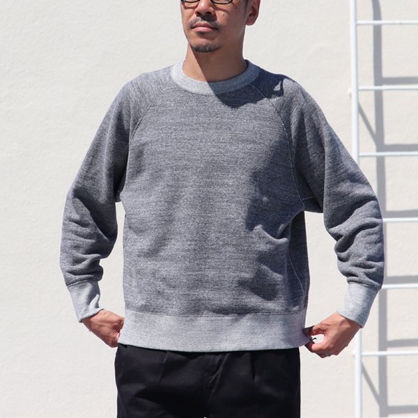 画像6: 19/7吊編裏毛 ラグランスウェット【MADE IN TOKYO】『東京製』【送料無料】/ Upscape Audience 