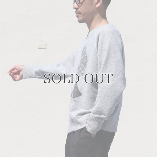 画像10: 19/7吊編裏毛 Beethoven プリント ラグランスウェット【MADE IN TOKYO】『東京製』/ Upscape Audience