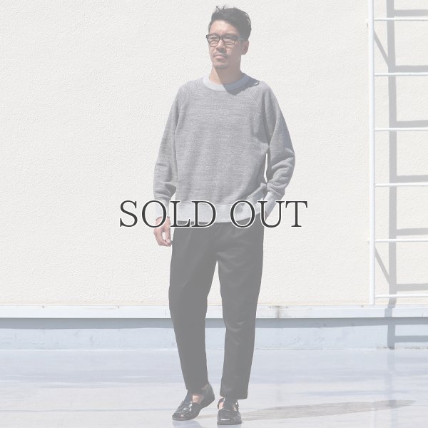 画像13: 19/7吊編裏毛 ラグランスウェット【MADE IN TOKYO】『東京製』【送料無料】/ Upscape Audience 