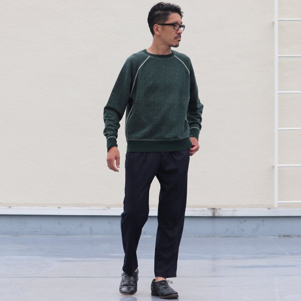 画像14: 30/10吊編裏毛 ラグランスウェット【MADE IN TOKYO】『東京製』/ Upscape Audience 