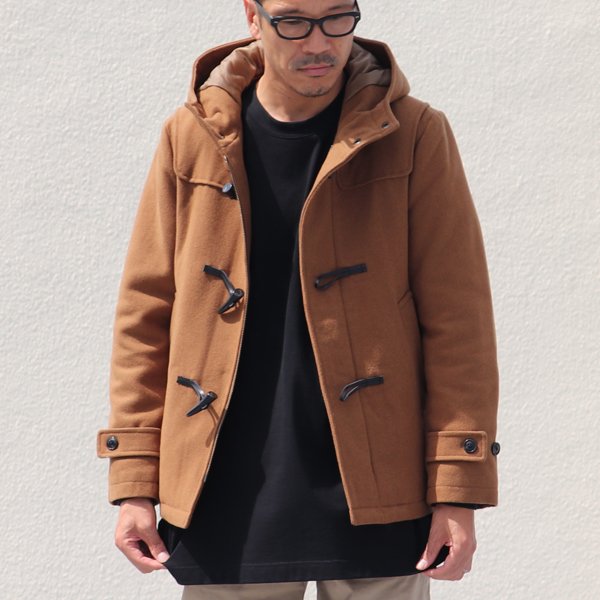 画像14: 610g ウールメルトン サーモライト中綿 ダッフルジャケット 【送料無料】 / Audience