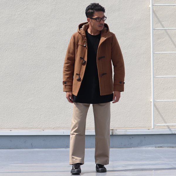 画像17: 610g ウールメルトン サーモライト中綿 ダッフルジャケット 【送料無料】 / Audience