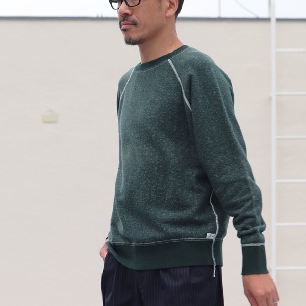 画像6: 30/10吊編裏毛 ラグランスウェット【MADE IN TOKYO】『東京製』/ Upscape Audience 