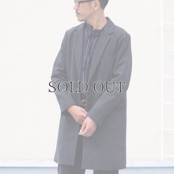 画像7: 610gウールメルトン サーモライト中綿 チェスターコート 【送料無料】 / Audience