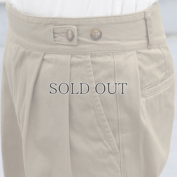 画像20: 30/2ウエポン タックワイド グルカ アンクルパンツ【MADE IN JAPAN】『日本製』【送料無料】  / Upscape Audience