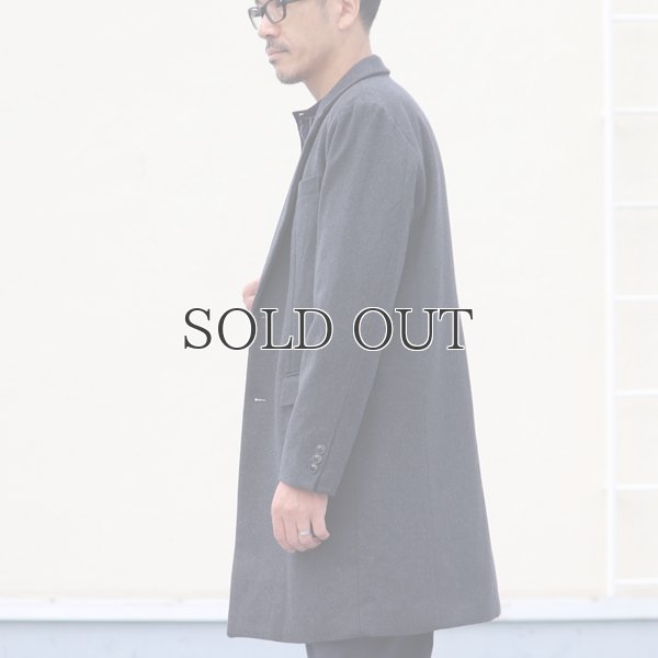 画像8: 610gウールメルトン サーモライト中綿 チェスターコート 【送料無料】 / Audience
