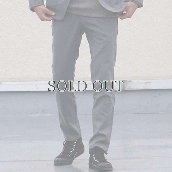 画像4: ギャバジンストレッチ スラックス パンツ『日本製』【送料無料】 / Upscape Audience