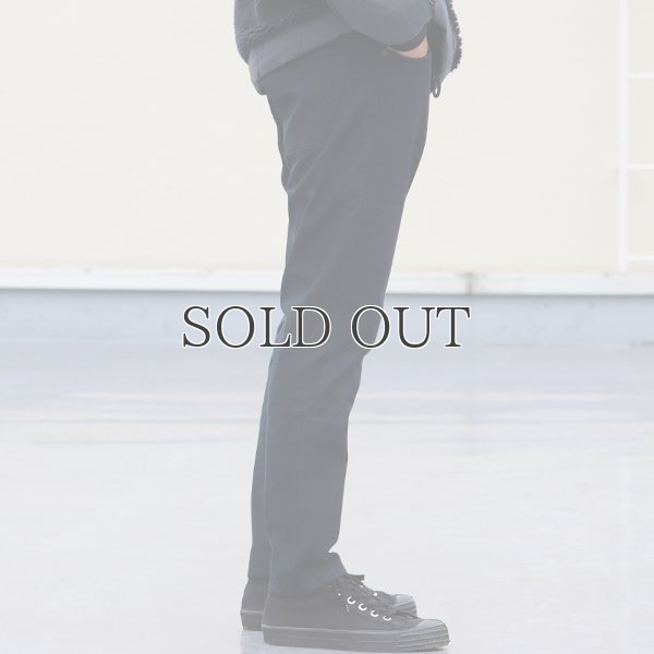 画像5: 藍×墨灰 ジンバブエストレッチデニムアンクルパンツ【MADE IN JAPAN】『日本製』/ Upscape Audience